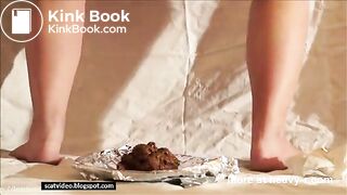 Shitting On Tin Foil Plate