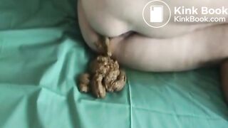 Woman Shitting In Bed