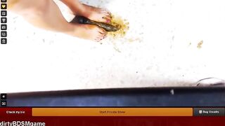 messy anal and smear - Scat Cams