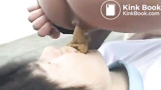 Japanese Eating Shit