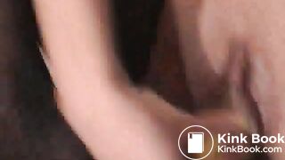 Masturbating with shit filled condom (Scan-0079)