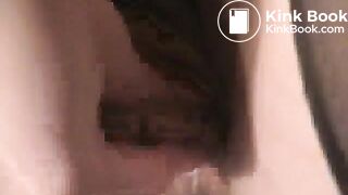 Masturbating with shit filled condom (Scan-0079)