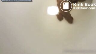Nasty Cunt Teen Shitting