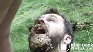 scat in the wood
