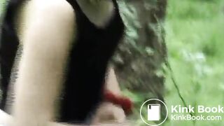 scat in the wood