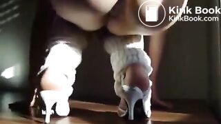 Shit in his mouth_a beautiful log