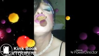 scatqueenleila eat kaviar