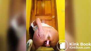 Sexy MILF piss and Shit 3 of 4