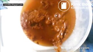 Amateur Girl Making Scat Soup