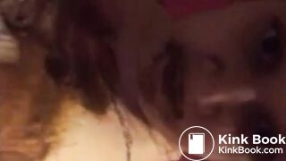 Scat BBWendi eats and smears tits with her scat