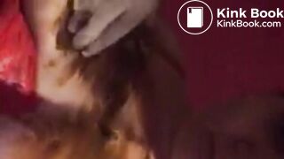 Scat BBWendi eats and smears tits with her scat
