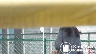 Her secret propensity outdoor shitting