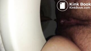 first step of poop - what did i eat? hehe