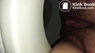 first step of poop - what did i eat? hehe