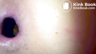 Blonde Gapes During Anal With A Surprise