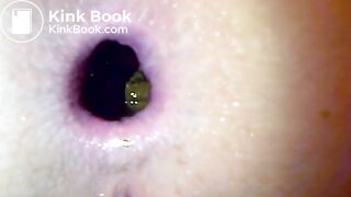 Blonde Gapes During Anal With A Surprise