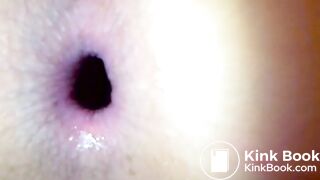 Blonde Gapes During Anal With A Surprise