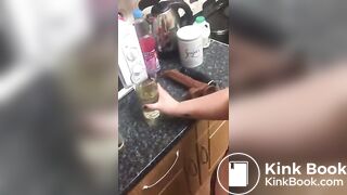 Scat eating and piss drinking by BBWendi