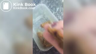 Scat eating and piss drinking by BBWendi