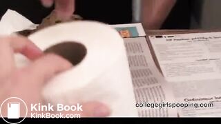 Ebony Hottie Shits On Plate