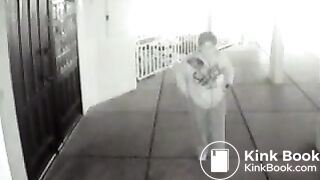 VS Women shitting in public - caught on surveillance cam