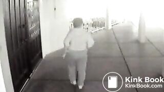 VS Women shitting in public - caught on surveillance cam