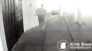 VS Women shitting in public - caught on surveillance cam