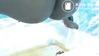Black girl enema and shitting 2