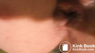 Closeup piss and shit