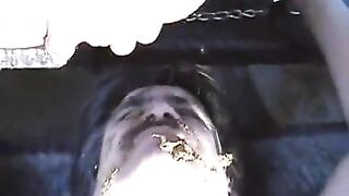 Beautiful Latina Mistress Delilah Shitting In Her Slaves Mouth 2