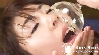 Dirty anal creampie swallowing comp