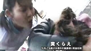 Japanese Girls Shitting