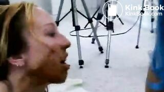 Shitting In Girlfriends Mouth