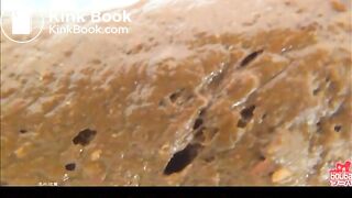 Asian Babe Squatting To Dump