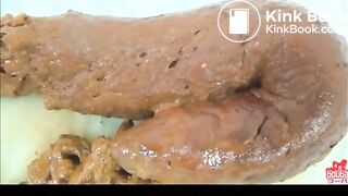 Asian Babe Squatting To Dump