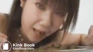 Crazy Japanese Girl Shitting