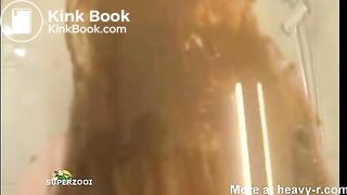 Girl Smearing Shit All Over Her Body