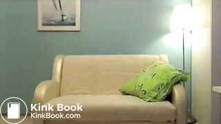 BEAUTY POOPS ON TABLE