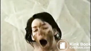 Brunette Smeared 1wmv