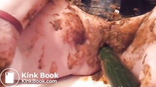 Dirty Cucumber Scat Fucking