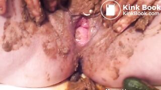 Dirty Cucumber Scat Fucking