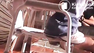 Beautiful Latina Mistress Delilah Shitting In Her Slaves Mouth