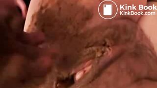 bangextremese   Guy takes a shit in pussy before fucking and fisting it