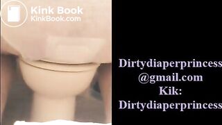 Panty pooping Diaper pooping Krissy xoxo