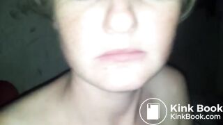 poop girlfriend's mouth and swallow