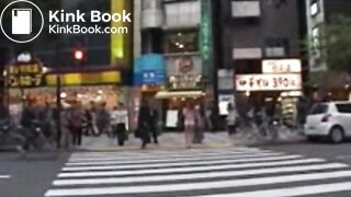 Shit faced walk in Public