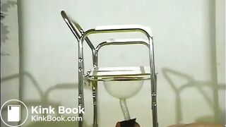 hard toilet chair for slave