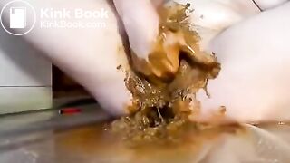 BBW Scat Self Fisting