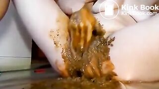 BBW Scat Self Fisting