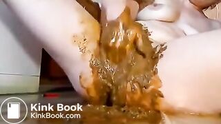 BBW Scat Self Fisting